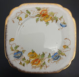Royal Albert - Blue, Orange and Yellow Flowers, 7729 - Trio, Countess B