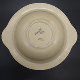 Clarice Cliff - Blue, Orange and Pink Flowers - Serving Bowl