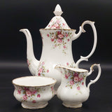 Royal Albert - Cottage Garden - Coffee Service