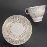 Colclough - Pink with Gold Filigree - 18-piece Tea Set
