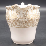 Colclough - Pink with Gold Filigree - 18-piece Tea Set