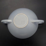 Poole - C100 Peach Bloom and Mist Blue - Soup Bowl and Saucer