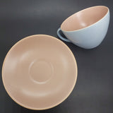 Poole - C100 Peach Bloom and Mist Blue - Breakfast Trio