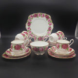 Royal Albert - Old English Rose 4571 - 21-piece Tea Set, C