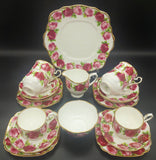 Royal Albert - Old English Rose 4571 - 21-piece Tea Set, C