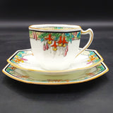 Royal Doulton - Hand-painted Fuchsias, H3348 - 20-piece Tea Set