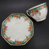Royal Doulton - Hand-painted Fuchsias, H3348 - 20-piece Tea Set
