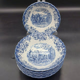 Johnson Brothers - Coaching Scenes, Blue - 6-setting Dinner Set