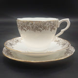 Collingwood - Gold Filigree Rim - 21-piece Tea Set