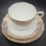 Collingwood - Gold Filigree Rim - 21-piece Tea Set