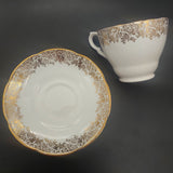 Collingwood - Gold Filigree Rim - 21-piece Tea Set