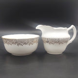 Collingwood - Gold Filigree Rim - 21-piece Tea Set