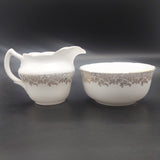 Collingwood - Gold Filigree Rim - 21-piece Tea Set