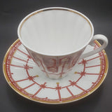 Lomonosov Imperial Porcelain - Red Pattern - Duo
