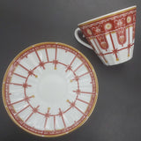 Lomonosov Imperial Porcelain - Red Pattern - Duo