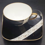 Westminster - Black with Filigree Band - Hostess Duo