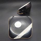Westminster - Black with Filigree Band - Hostess Duo