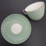 Aynsley - Apple Blossom, Green Swirl - Trio