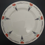 Shelley - Red Poppies, Black Wheat, 11326 - Salad Plate