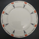 Shelley - Red Poppies, Black Wheat, 11326 - Dinner Plate