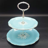 Royal Winton - Taunton Vale - 2-tier Cake Plate with Original Box