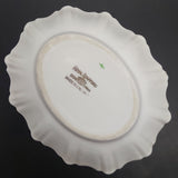 Royal Stafford - Pink Roses, Green Rim - Oval Dish