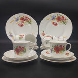Moritz Zdekauer - Poppies and Daisy - Tea Set