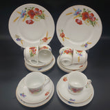 Moritz Zdekauer - Poppies and Daisy - Tea Set