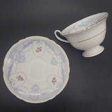 Shelley - Pink Roses and Blue Garlands - 20-piece Tea Set