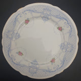 Shelley - Pink Roses and Blue Garlands - 20-piece Tea Set