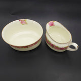Royal Doulton - Raby Rose, V1502 - 21-piece Tea Set
