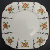 Royal Albert - Red Flower, Black Diamonds - Side Plate