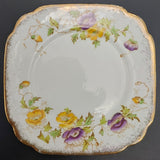 Royal Albert - Purple and Yellow Flowers, 8488 - Trio