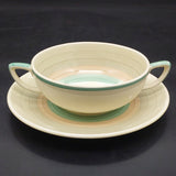 Susie Cooper - Banding, Blue 698 - 6-setting Dinner Set and Serving Ware