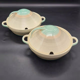 Susie Cooper - Banding, Blue 698 - 6-setting Dinner Set and Serving Ware
