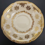 Paragon - Gold Filigree on Peach - Saucer