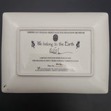Franklin Porcelain - American Indian: We Belong to the Earth - Display Plate