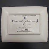 Franklin Porcelain - American Indian: We Are Part Fire and Part Dream - Display Plate