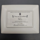 Franklin Porcelain - American Indian: These Are Our Brothers - Display Plate