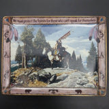 Franklin Porcelain - American Indian: We Must Protect the Forests - Display Plate