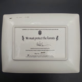 Franklin Porcelain - American Indian: We Must Protect the Forests - Display Plate