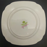 Royal Albert - Old English Rose 4571 - Trio: Hampton Cup, Square Side Plate