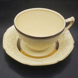 Crown Ducal - Florentine, Gold Band - Breakfast Duo