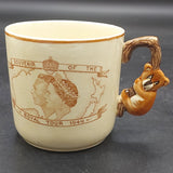 Brentleigh Ware - Royal Tour 1949 - Mug with Koala Beer Handle