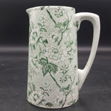 Vintage - Green Chintz - Tall Jug
