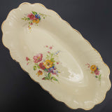 A J Wilkinson - Colourful Flowers - Oval Dish