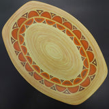 Besssemer - Woodgrain - Rectangular Melamine Plate