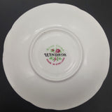 Windsor - Pink Rose, Green Band - Demitasse Saucer