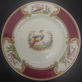 Myott - Chelsea Bird, Maroon - Salad Plate