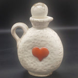 Hummel - Boy Kissing Girl, Red Hearts - Decanter